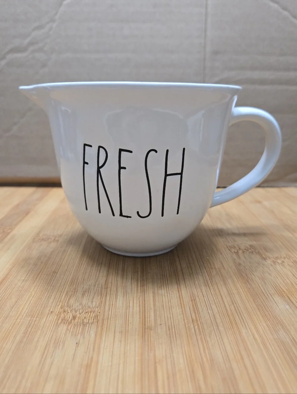 Rae Dunn Fresh Farmhouse Style Juice Pitcher, replacement pitcher only